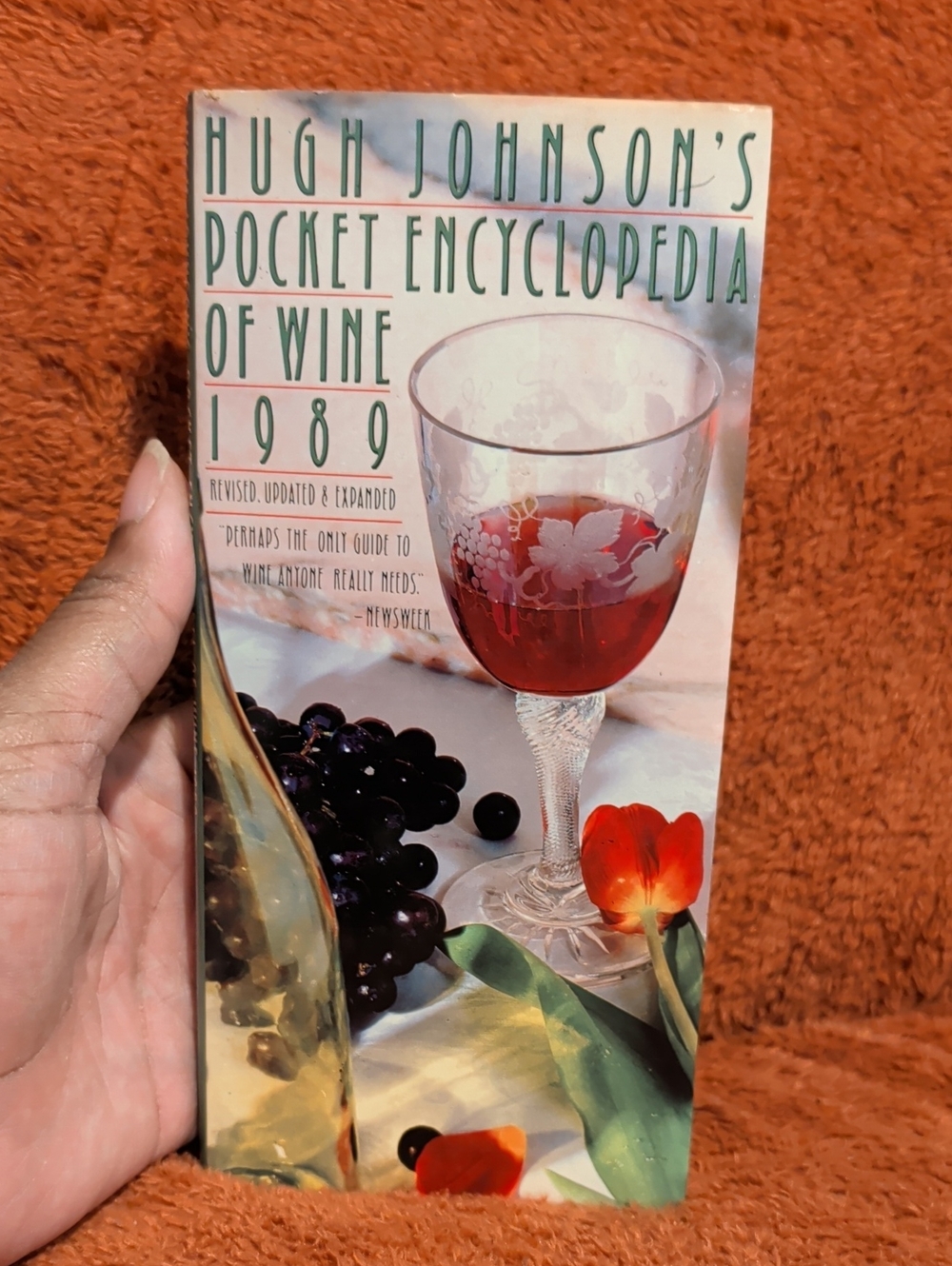 Hugh Johnson's Pocket Encyclopedia of Wine 1989 - Illustrated Hardcover